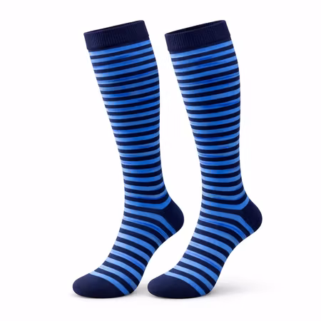 Stödstrumpor Blue Stripes Nr 148