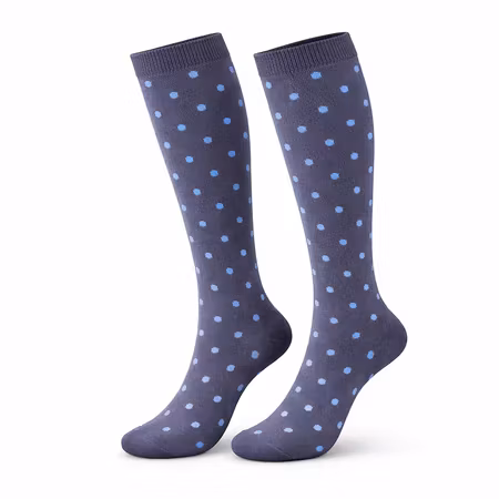 Stödstrumpor Blue dots Nr 146