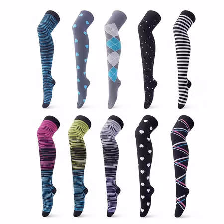 Stödstrumpa lårhög - Comfort elegance soft serie