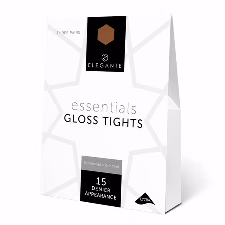 Essentials Gloss Tights (3-pack)