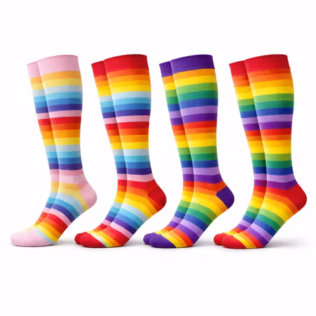 Lång Strumpa Rainbow Series - Stripe