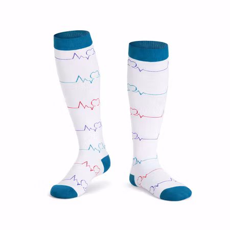 Stödstrumpor Heartbeat Nr 4