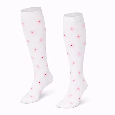 Stödstrumpor Natur och Blommor