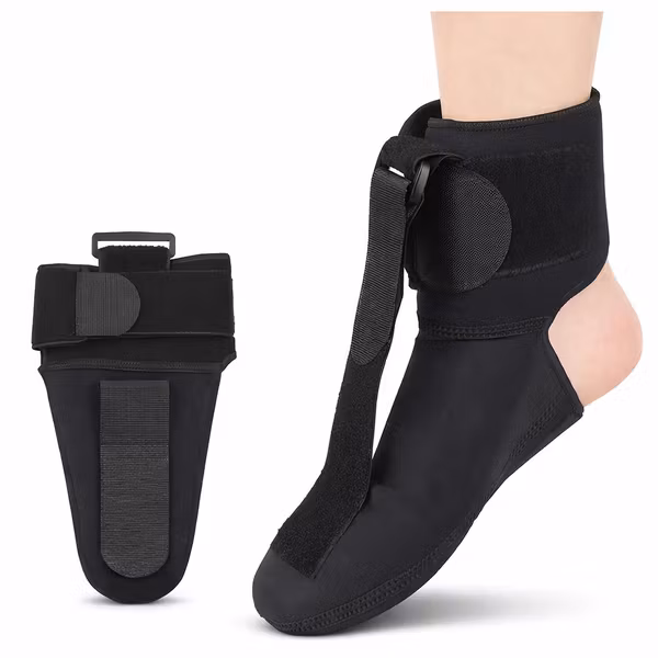 Nattstrumpa för behandling av hälsporre och plantar fasciit – Hallux valgus och hälsporre