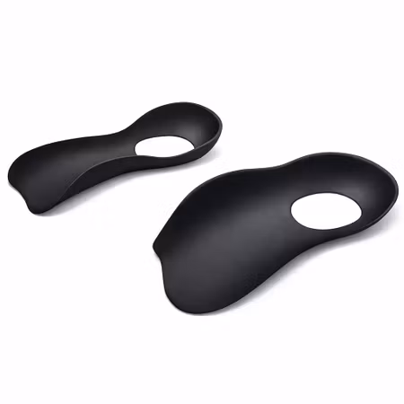 Halvsula-Skoinlägg fotvalvstöd, U-format hälstöd (1 Par)