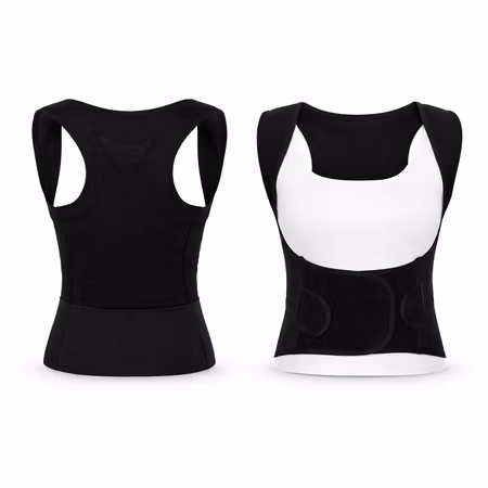 Hållningsväst - Ryggkorrigeringsväst med midjestöd