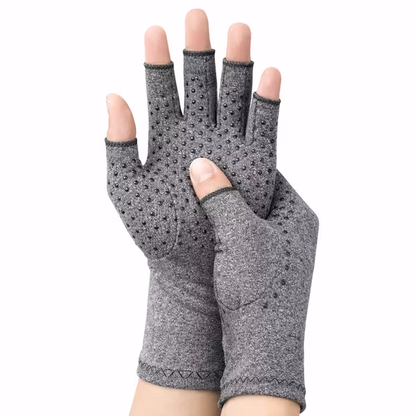 Kompressionshandskar med Antislip 1-par