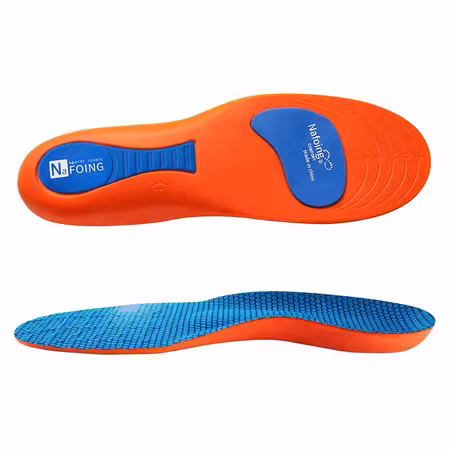 Inläggsula för Häl & hålfot Orange (1 par)