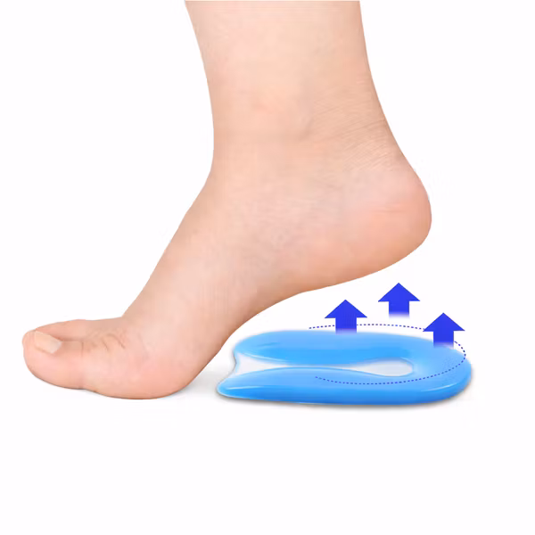 Hälinlägg Gel - Hälsporrekil mot hälsmärta – Hallux valgus och hälsporre