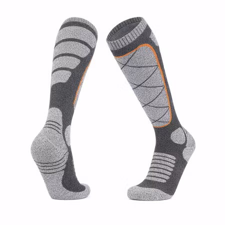 Vinter och Fritidsstrumpor Grå-Orange