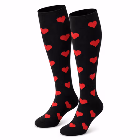 Stödstrumpor Red Hearts Nr 32