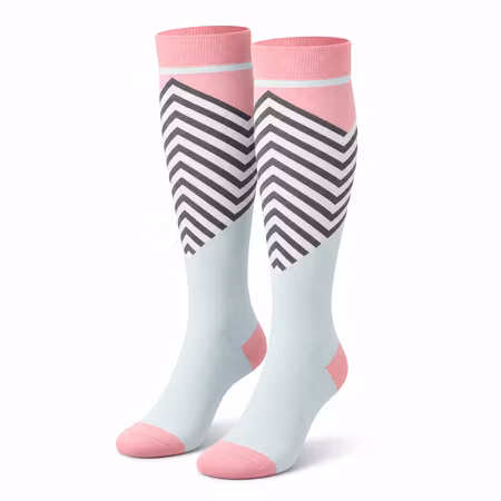 Stödstrumpa Pink Zebra Nr 124