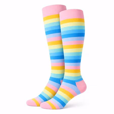Lång Strumpa Rainbow Series - Stripe