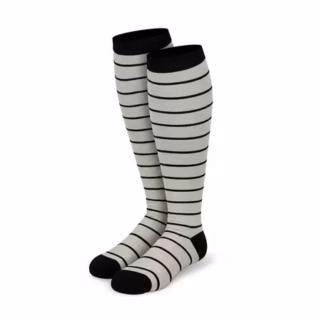 Stödstrumpor Black Stripes Nr 33