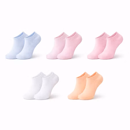 Trofast ankelstrumpor pastell (5-Pack)