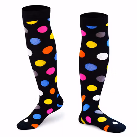 Stödstrumpor Dots Nr 51