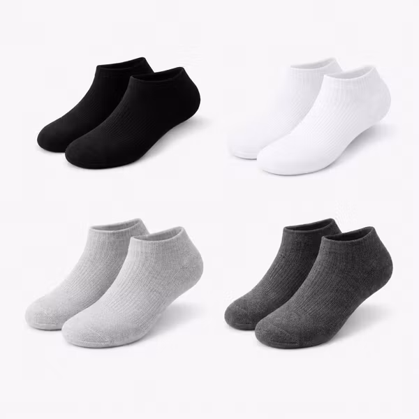 Ankelstrumpor 4-pack Unisex (35-43)