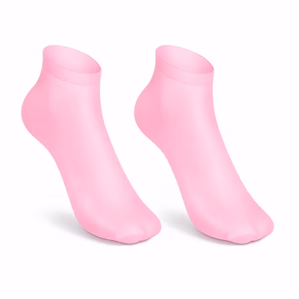 Mjukgörande gelsocka för torra fötter och spruckna hälar – Fotskydd och skavsår