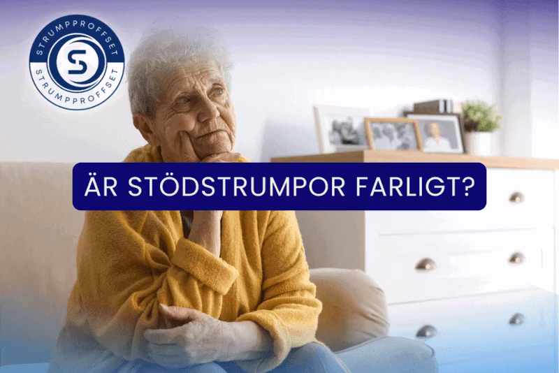 Är stödstrumpor farliga att använda? Vad gäller?