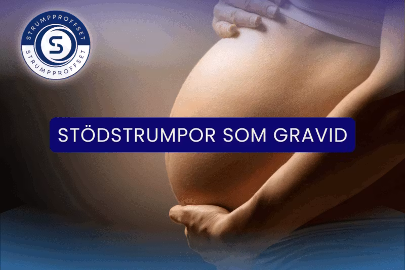 Att bära stödstrumpor som gravid: Så funkar det