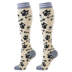 Kompressionsstrumpor Funny Cats 5-Pack