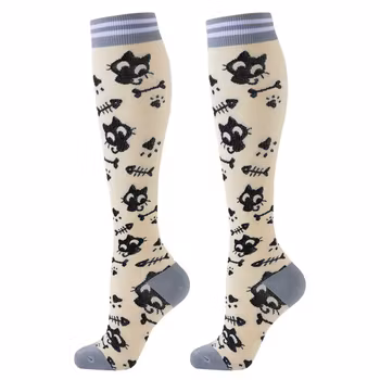 Kompressionsstrumpor Funny Cats 5-Pack