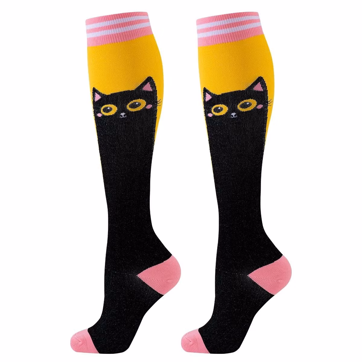 Kompressionsstrumpor Funny Cats 5-Pack