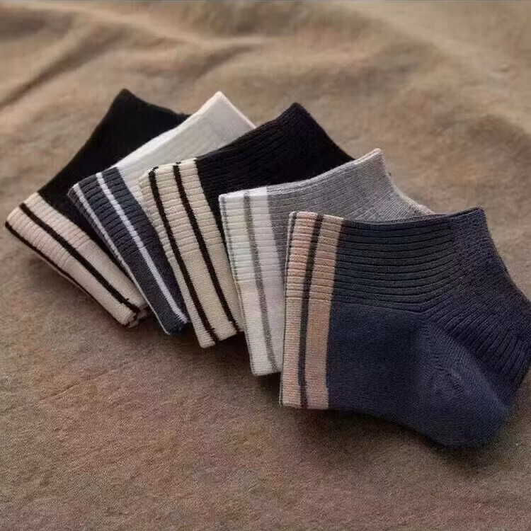 Ankelstrumpor Stripe 5-Pack