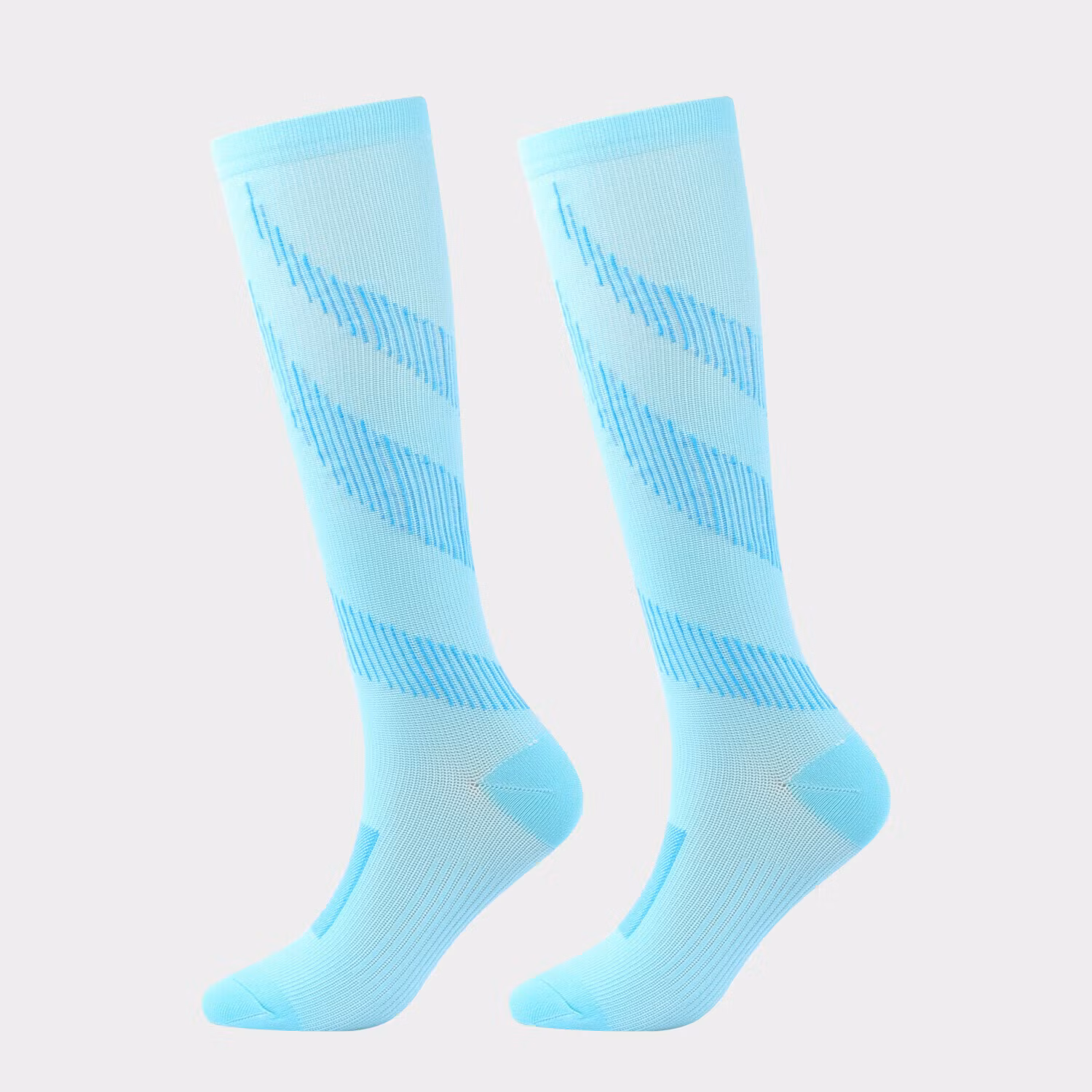 Kompressionsstrumpor Stripes Pure Colour