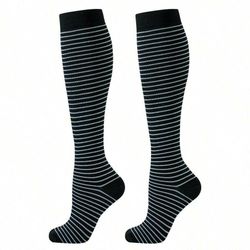 Stödstrumpor Midnight Hart and stripes 6-Pack