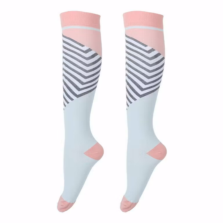 Stödstrumpa Pink Zebra Nr 124