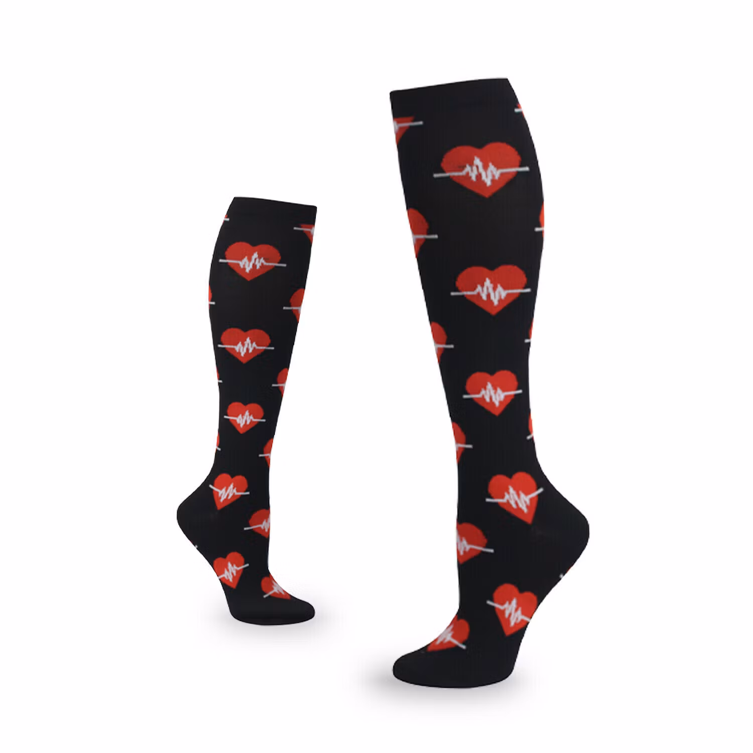 Stödstrumpa Red Heartbeat Nr 117