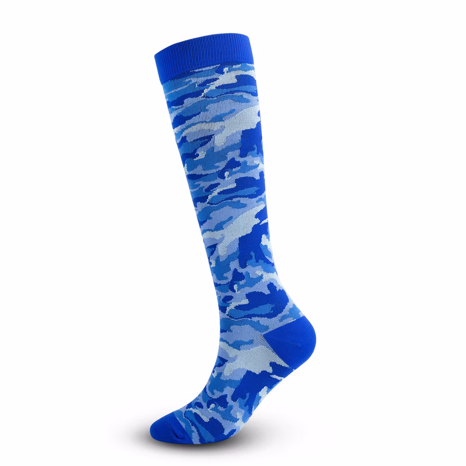 Stödstrumpa Camouflage Blue Nr 109