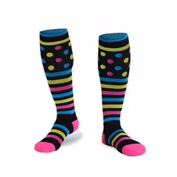 Stödstrumpor Dots and Stripes Nr 37