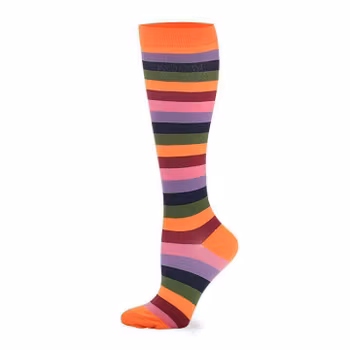 Stödstrumpor Stripe Nr 8