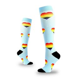 Stödstrumpor Hart Rainbow Nr 28