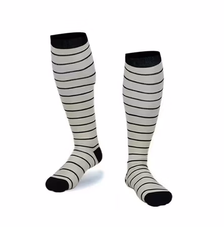 Stödstrumpor Black Stripes Nr 33