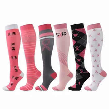 Stödstrumpor - Pink collection