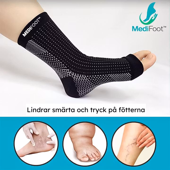 Stödstrumpor Medifoot 1 par