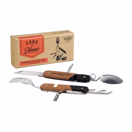 Campingbestick med kniv, gaffel och sked i multiverktyg | Gentlemen's Hardware