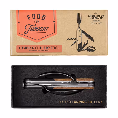 Campingbestick med kniv, gaffel och sked i multiverktyg | Gentlemen's Hardware