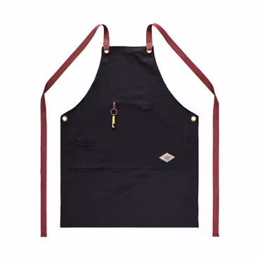 Grillförkläde i canvas med kapsylöppnare och fickor | Gentlemen's Hardware