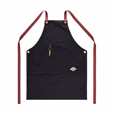 Grillförkläde i canvas med kapsylöppnare och fickor | Gentlemen's Hardware