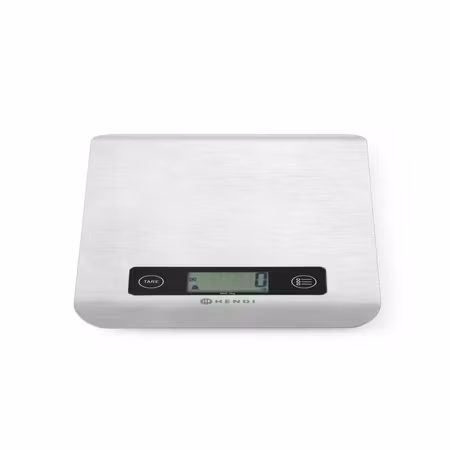 Digital köksvåg 5 kg i rostfritt stål | HENDI