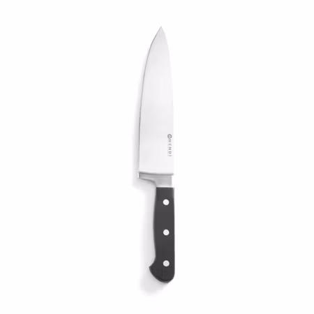 Kockkniv med svart handtag - Kitchen Line | HENDI