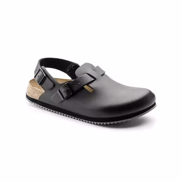Arbetssko i läder med hälrem - Tokio Super Grip | Birkenstock