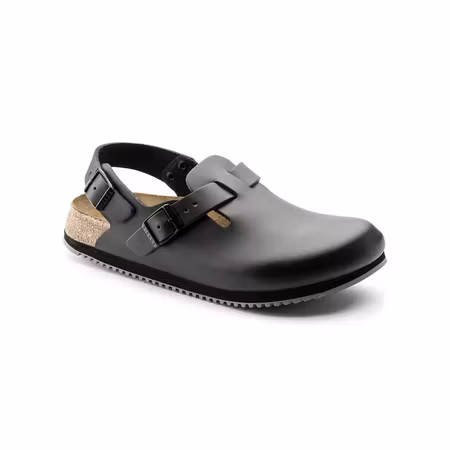 Arbetssko i läder med hälrem - Tokio Super Grip | Birkenstock