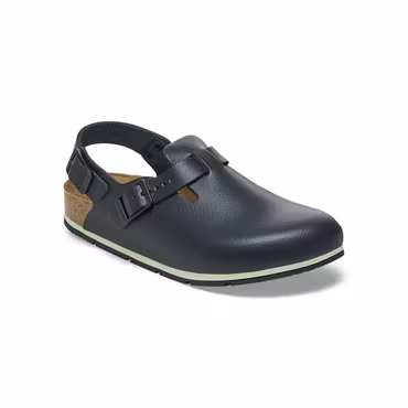 Arbetssko i PU-belagt läder med hälrem - Tokio PRO | Birkenstock