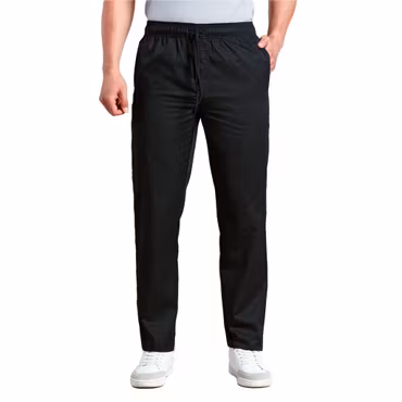 Svart kockbyxa med slim fit | Premier