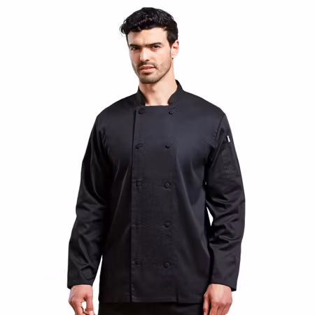 Kockrock i funktionsmaterial med lång ärm | Premier